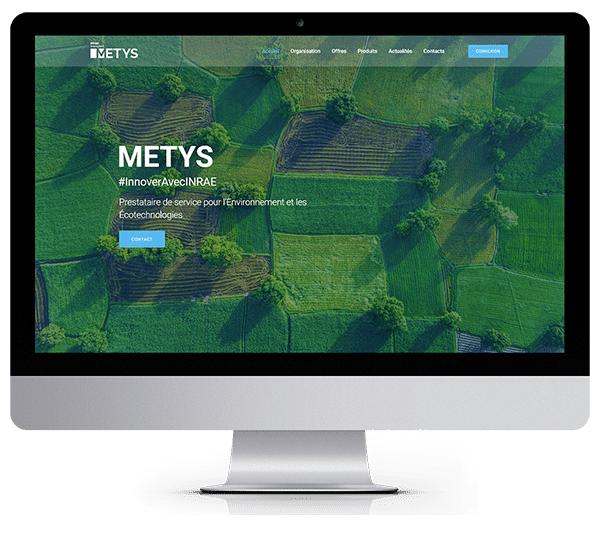 Création Site Internet Metys Inrae Transfert